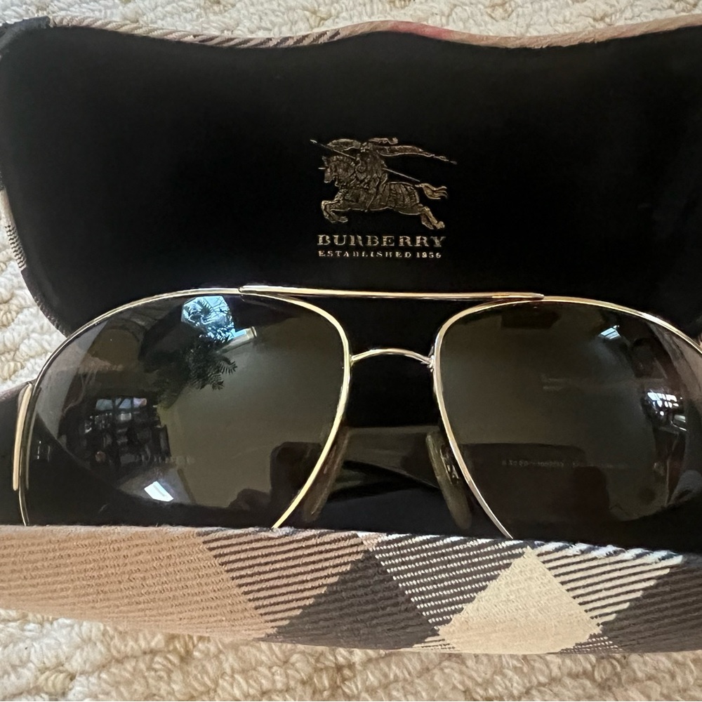 Burberry 3020 Aviator Sunglasses 3020 1002/13